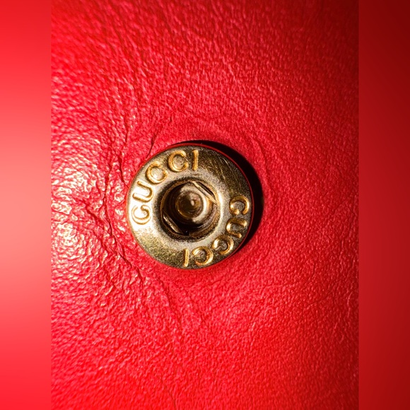 Gucci GG Supreme Cherry Wallet 476050.1147 • Crystal Cherry Motif Discontinued - Picture 12 of 13